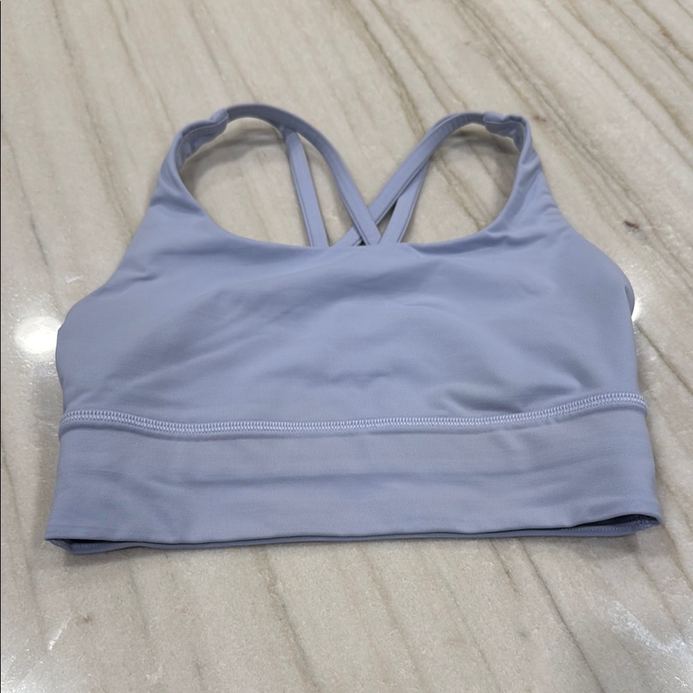Lululemon Purple Sports Bra with Minimalist Design
